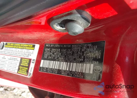 2010 Toyota Corolla from USA, damaged, VIN 2T1BU4EE2AC309033